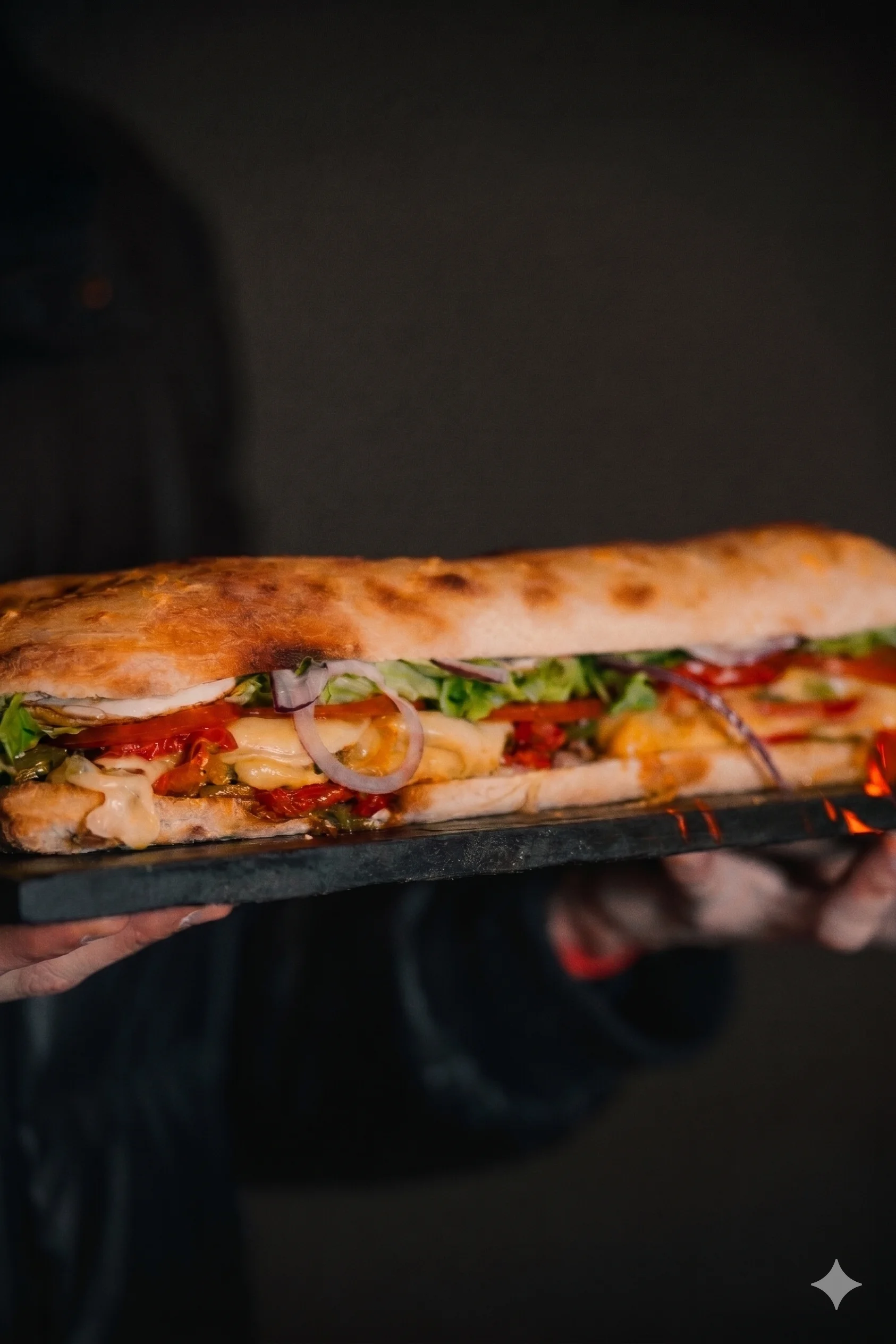 Lomo mendocino de ÑAM Gourmet — sándwich premiado en Godoy Cruz, Mendoza